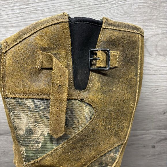 Cabelas Boots Gore Tex Scent Lok Zippered Mens Size 9 Outdoor Hunting Camo main image 8
